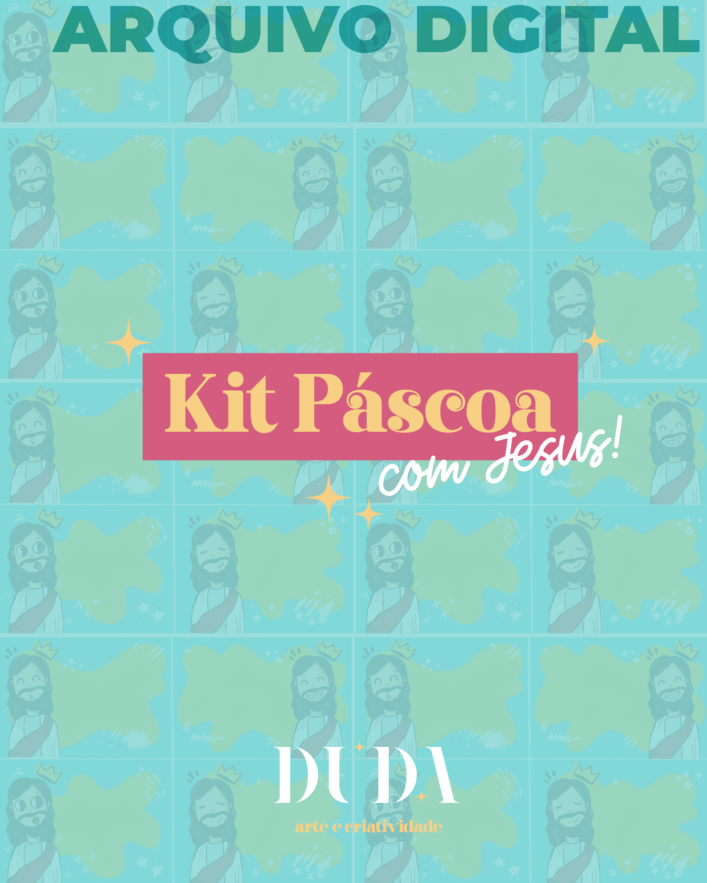 Kit Páscoa com Jesus - Imagem 1